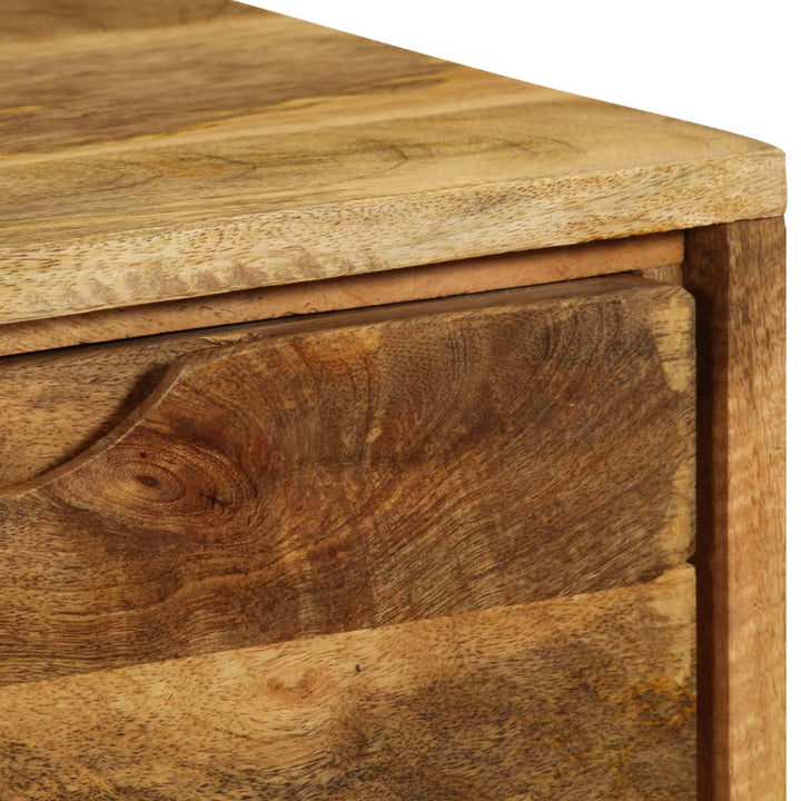 skænk 90x30x69 cm massivt mangotræ