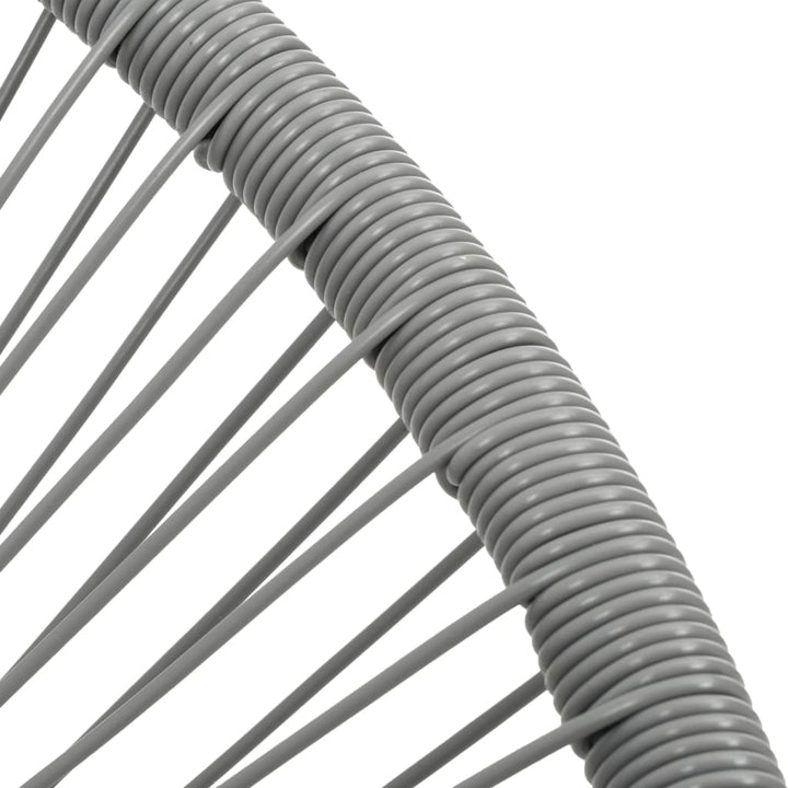 havestol polyrattan grå