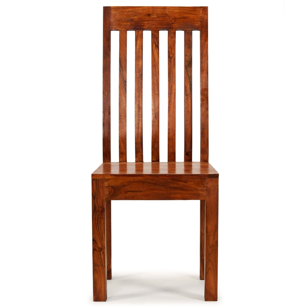 spisebordsstole 6 stk. massivt træ moderne