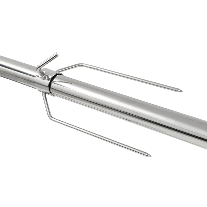 automatisk grill med motor rustfrit stål 207 x 45 x 81 cm