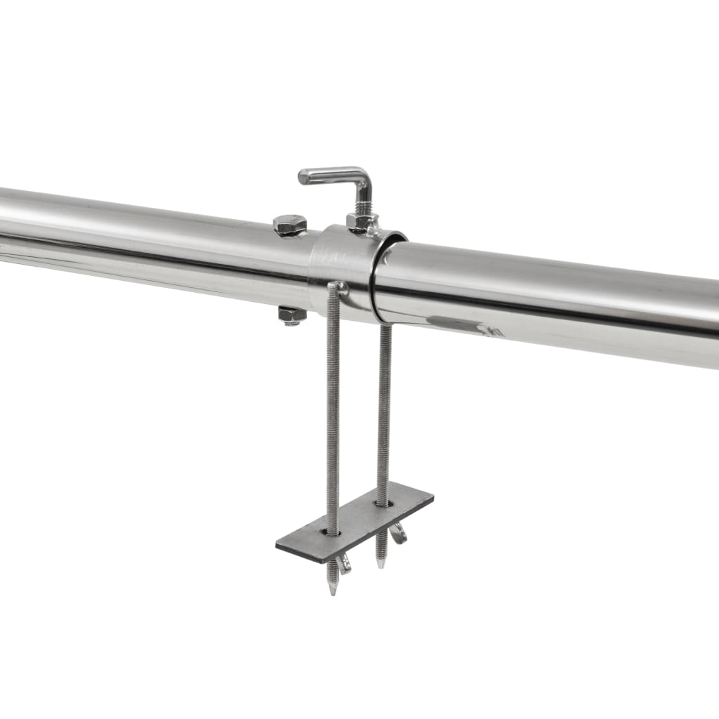 automatisk grill med motor rustfrit stål 207 x 45 x 81 cm