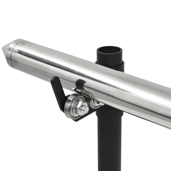 automatisk grill med motor rustfrit stål 207 x 45 x 81 cm
