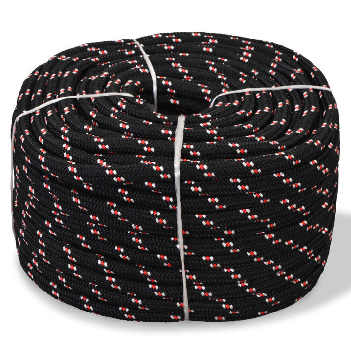 marinereb polypropylen 14 mm 250 m sort