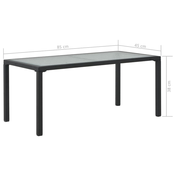haveloungesæt 3 dele med hynder polyrattan grå