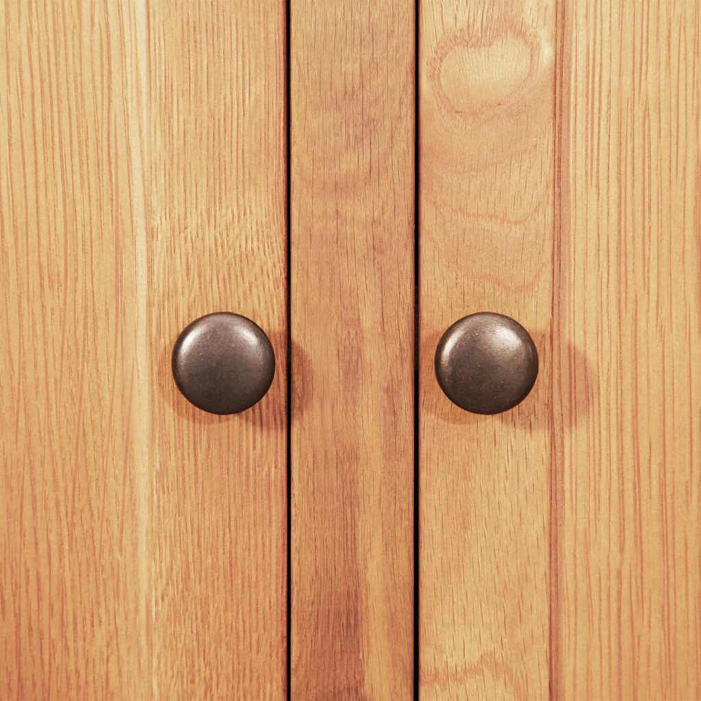 Sideboard Brun 112 x 33.5 x 70 cm Solid egetræ