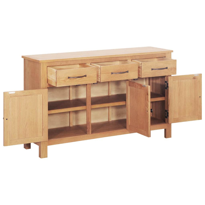 Sideboard Brun 112 x 33.5 x 70 cm Solid egetræ