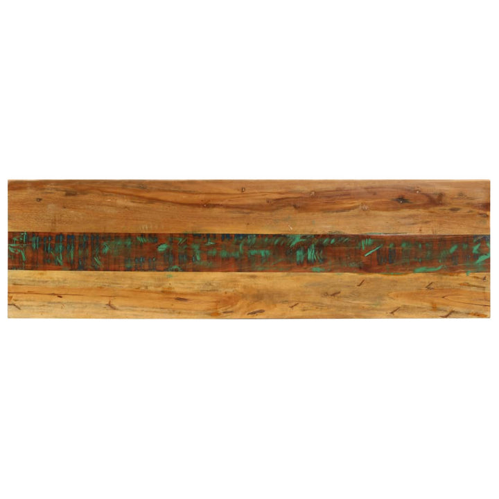 konsolbord 120x35x76 cm massivt genbrugstræ