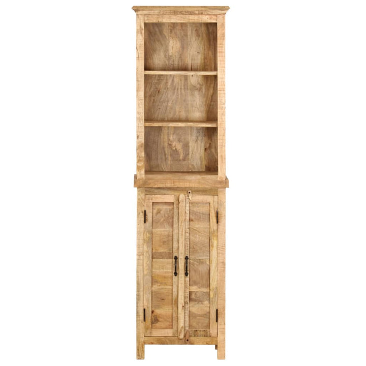 bogreol massivt mangotræ 50 x 30 x 180 cm