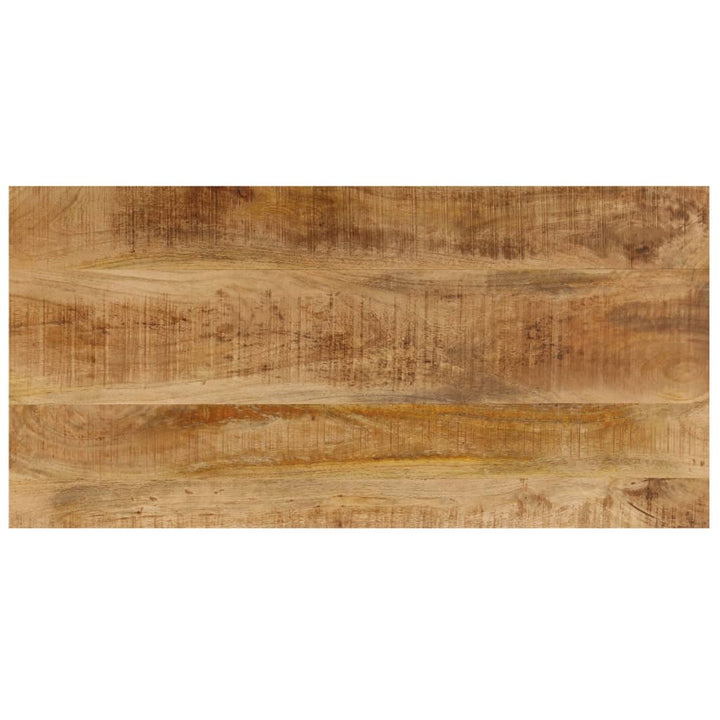 sofabord 100x50x35 cm massivt mangotræ og stål