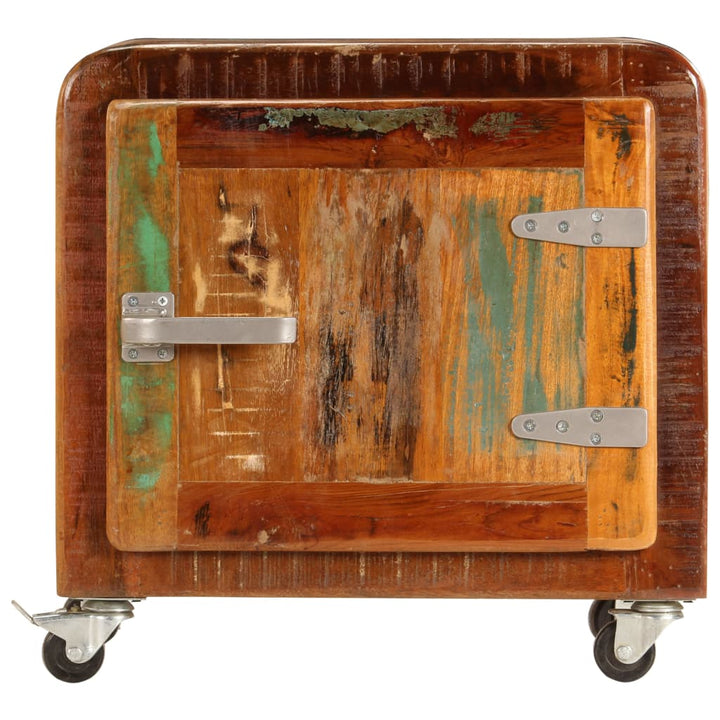 sengeskab 50x30x50 cm massivt genbrugstræ