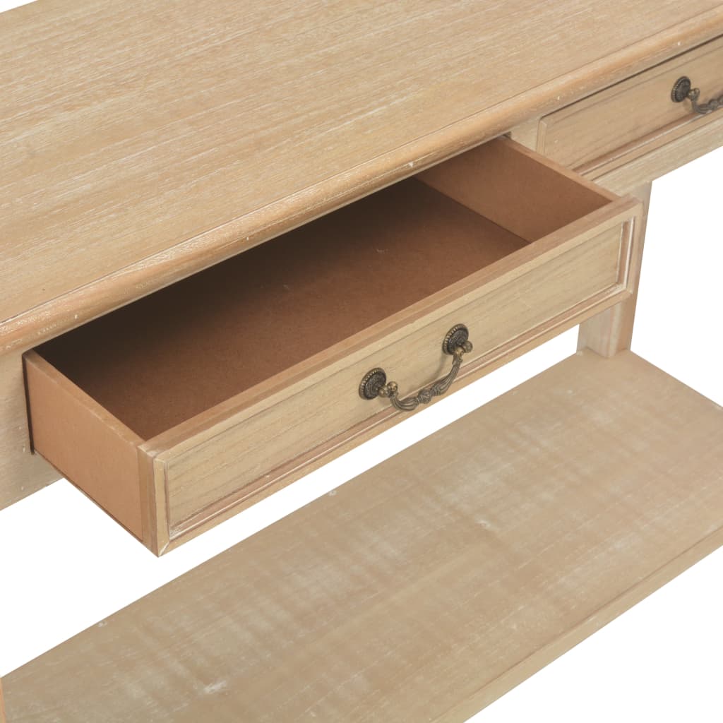 konsolbord 110 x 35 x 80 cm træ