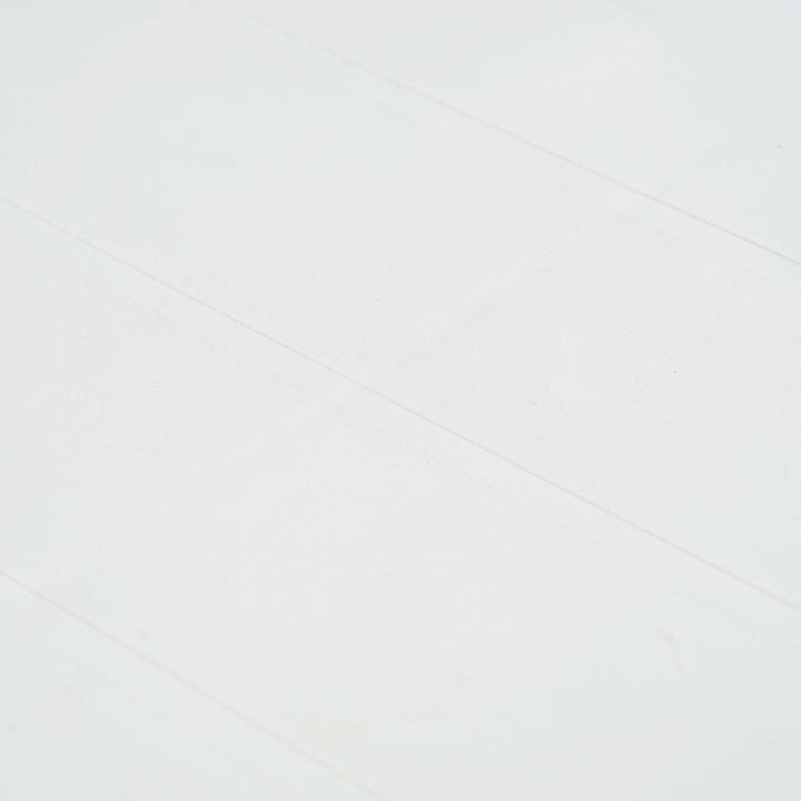 havebord hvid 150 x 90 x 72 cm plastik rattanlook