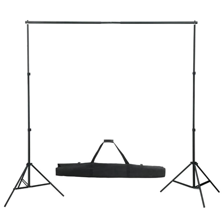stativsystem til fotobaggrund 600 x 300 cm grøn