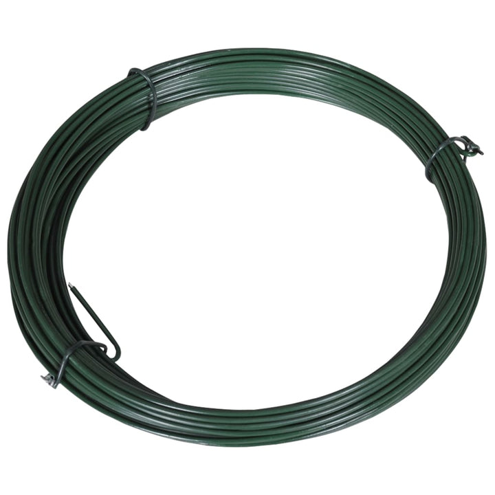 trådhegn med stolper og spyd 1,25x15 m stål