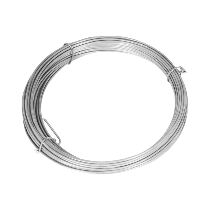 trådhegn med pæle 25x0,8 m galvaniseret stål sølvfarvet