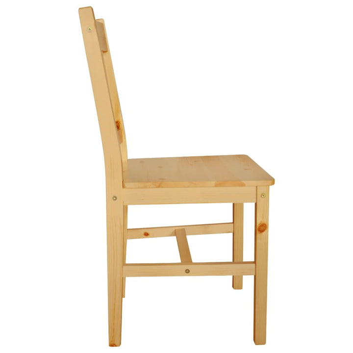 spisebordsstole 6 stk. fyrretræ