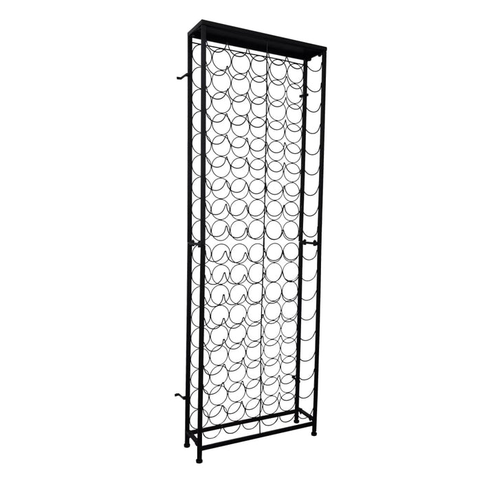 vinreol til 108 flasker metal