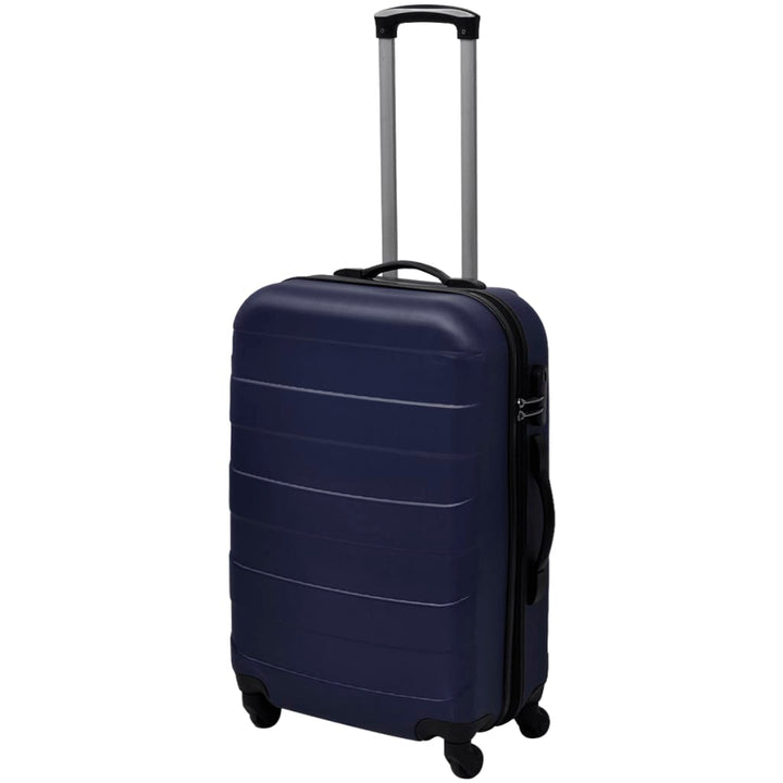hardcase trolleysæt 45,5/55/66 cm blå