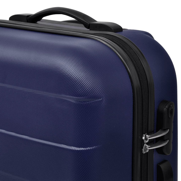 hardcase trolleysæt 45,5/55/66 cm blå