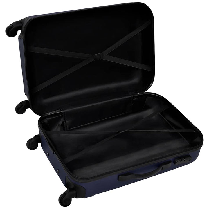 hardcase trolleysæt 45,5/55/66 cm blå