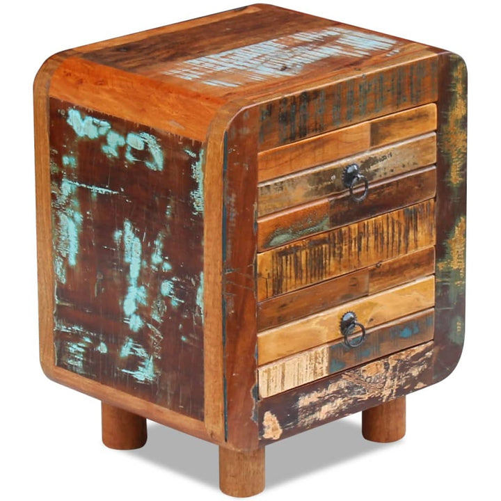 natbord 43x33x51 cm massivt genbrugstræ