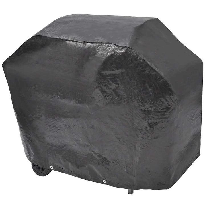 gasgrill 4+1 kogezoner sort og sølvfarvet