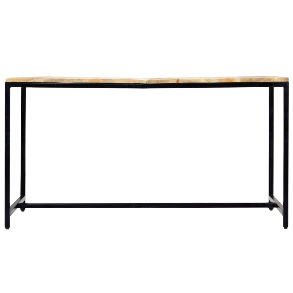 spisebord 140x70x75 cm massivt ru mangotræ