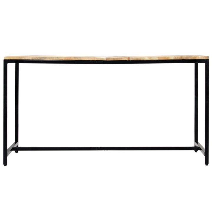 spisebord 140x70x75 cm massivt ru mangotræ