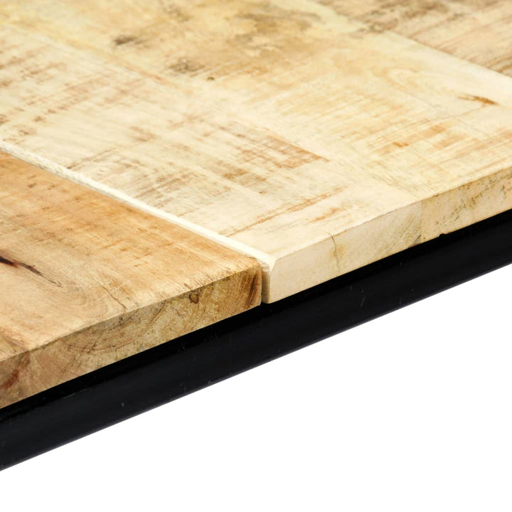 spisebord 140x70x75 cm massivt ru mangotræ