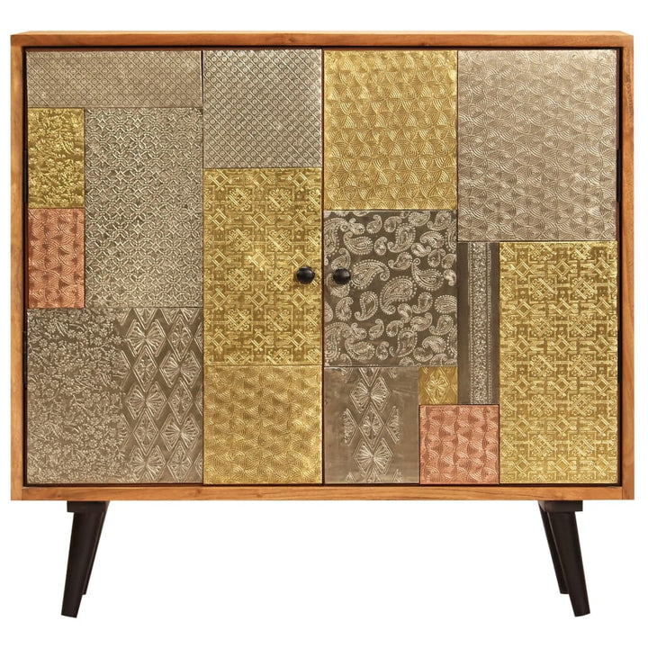 skænk 80x30x75 cm massivt akacietræ