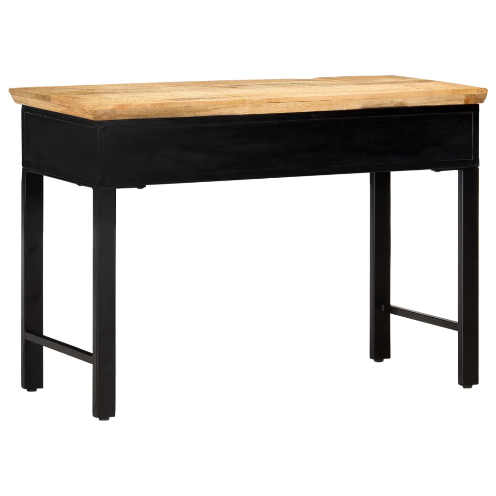 skrivebord 110x50x76 cm massivt mangotræ