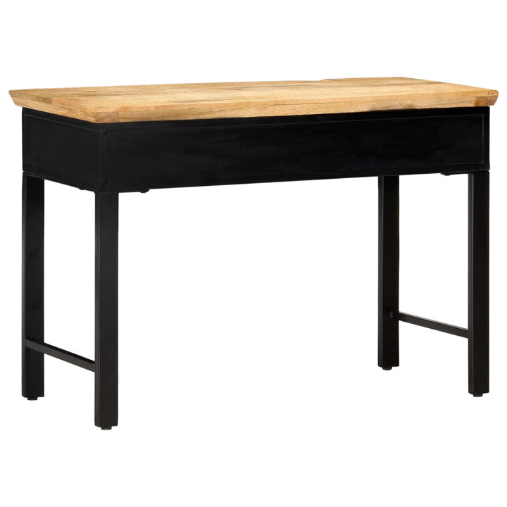 skrivebord 110x50x76 cm massivt mangotræ