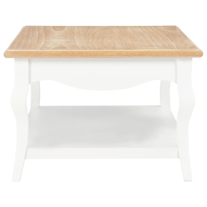 sofabord 110 x 60 x 40 cm MDF hvid
