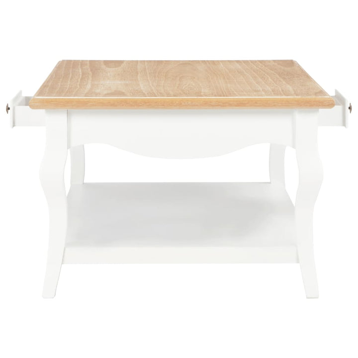 sofabord 110 x 60 x 40 cm MDF hvid
