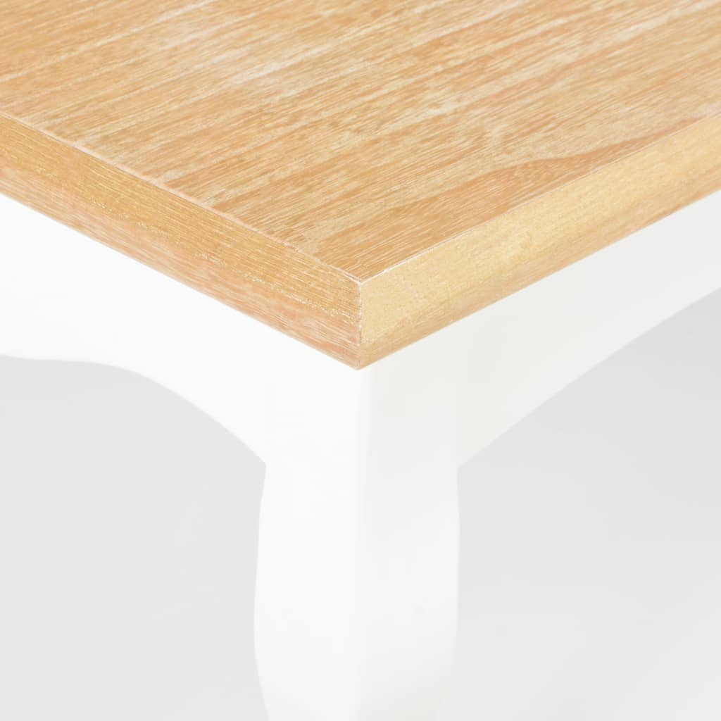 sofabord 110 x 60 x 40 cm MDF hvid