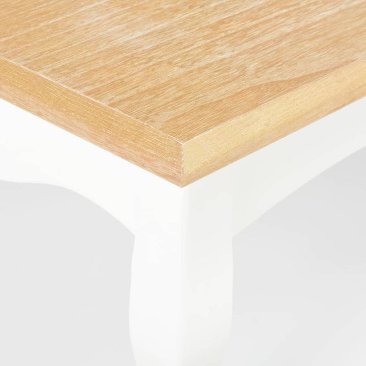 sofabord 110 x 60 x 40 cm MDF hvid