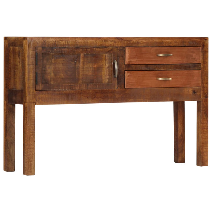skænk 118x30x75 cm massivt mangotræ