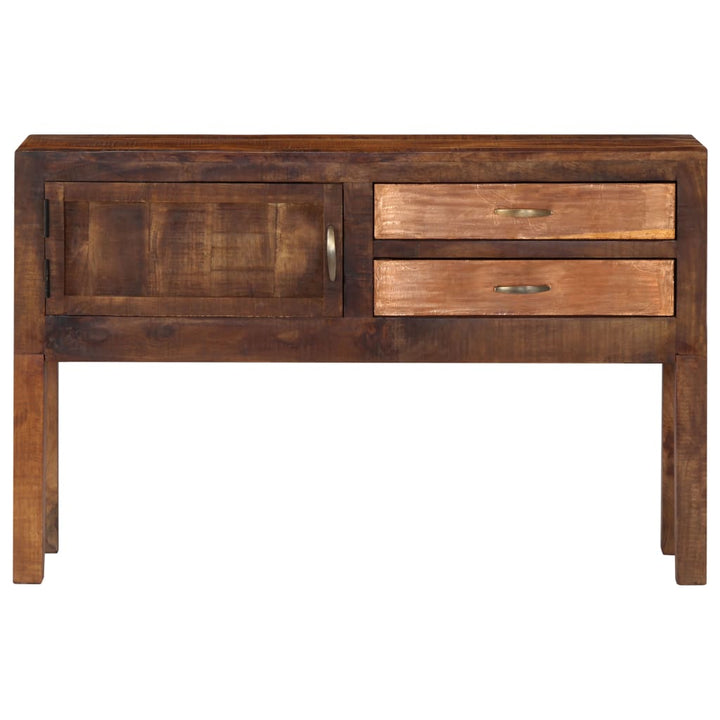 skænk 118x30x75 cm massivt mangotræ
