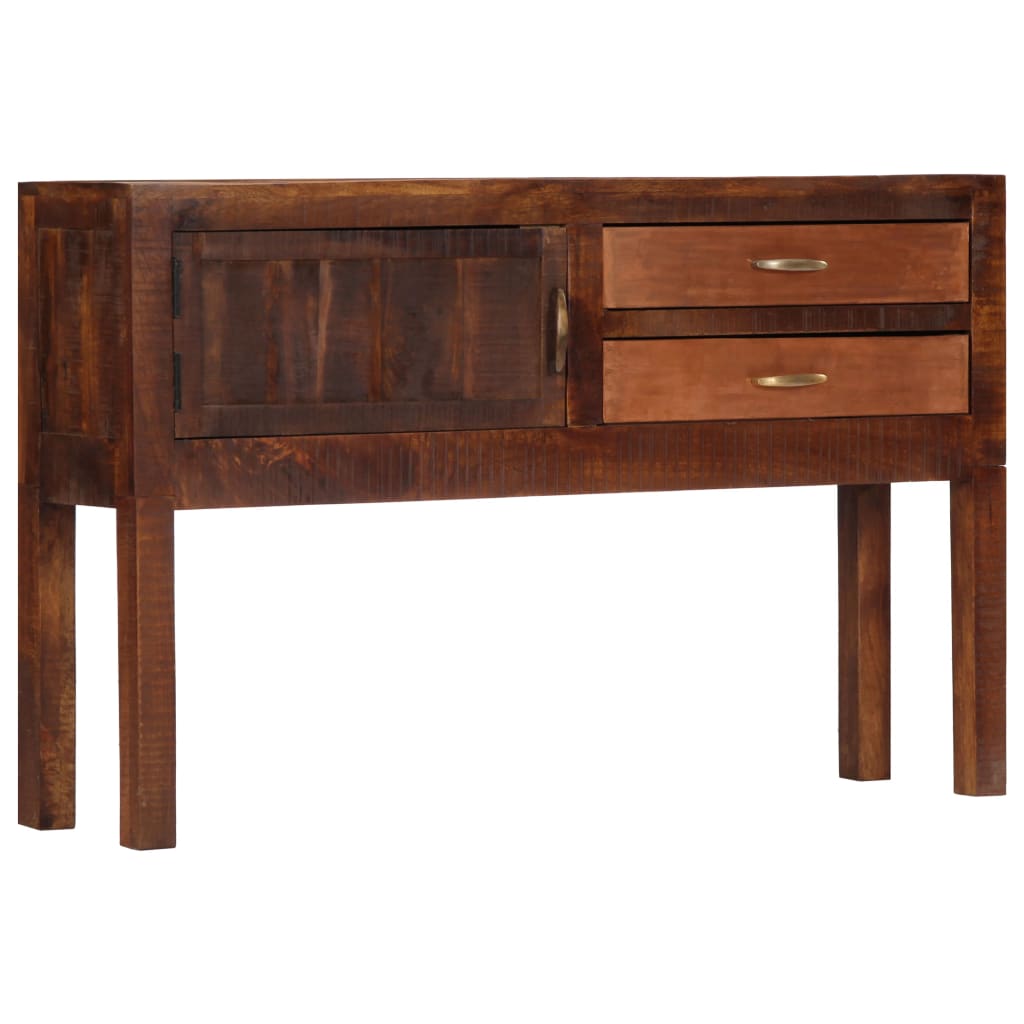 skænk 118x30x75 cm massivt mangotræ