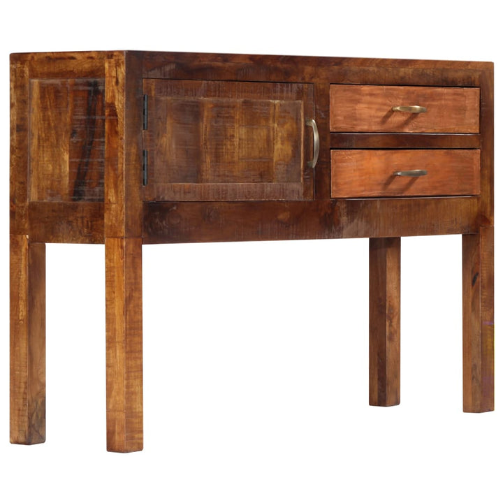 skænk 118x30x75 cm massivt mangotræ