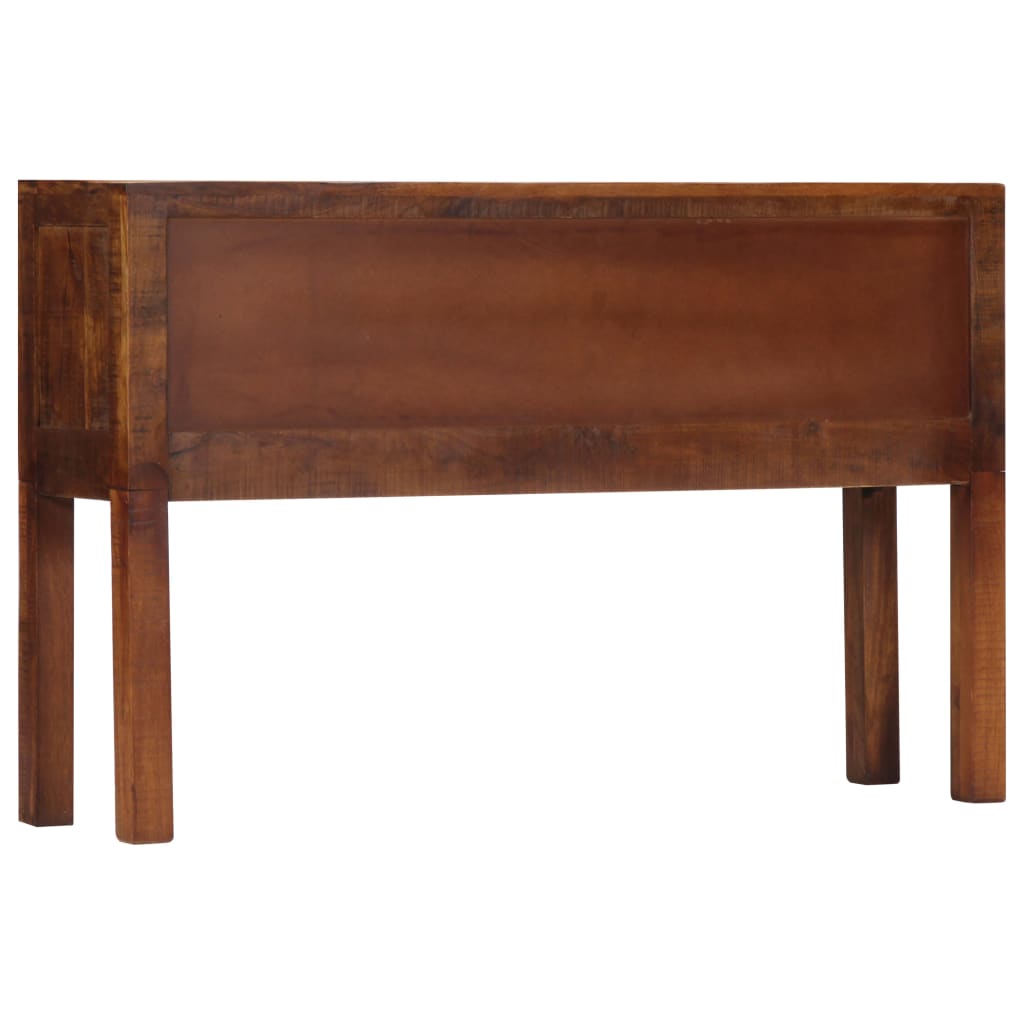 skænk 118x30x75 cm massivt mangotræ