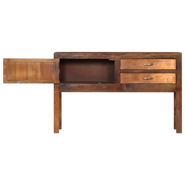 skænk 118x30x75 cm massivt mangotræ