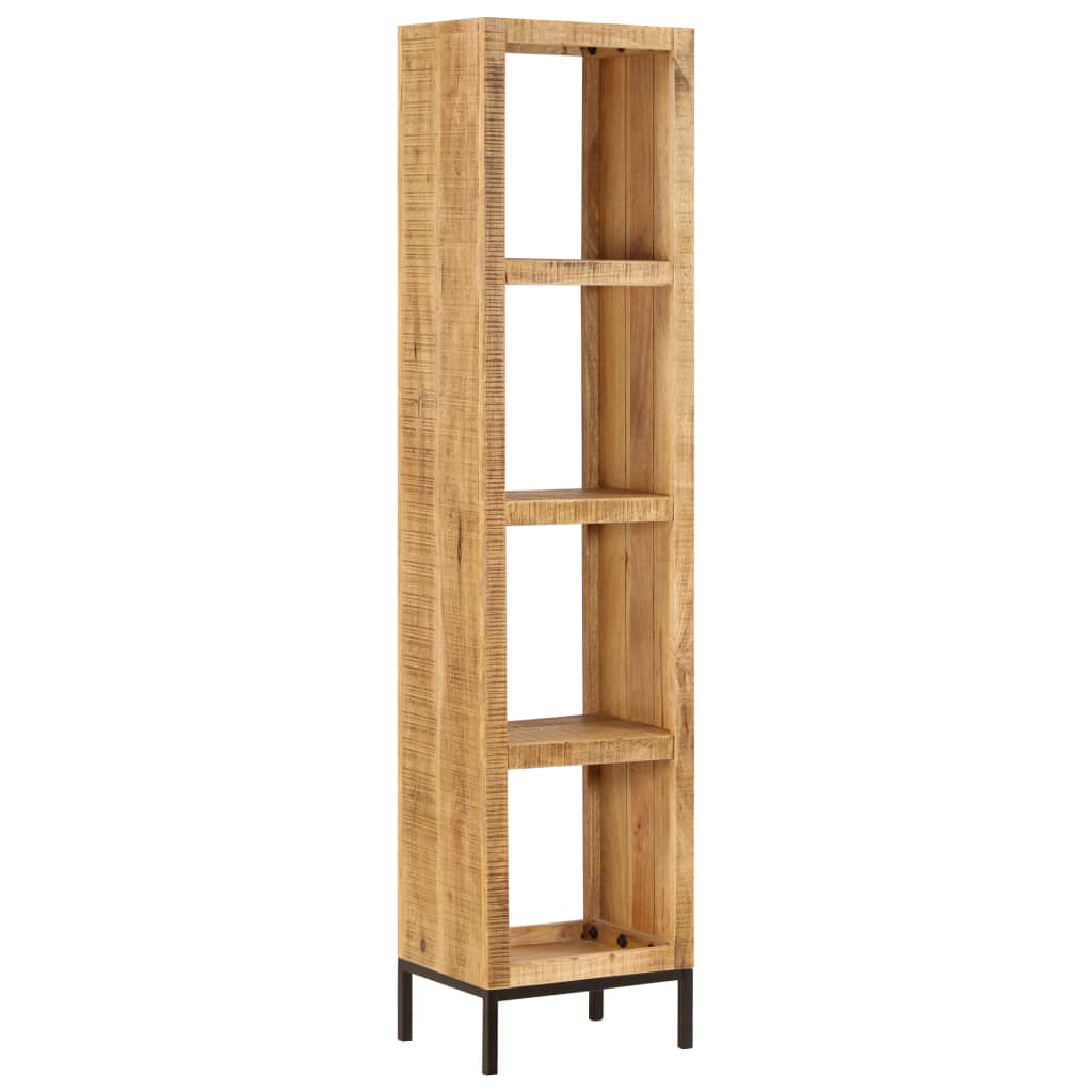 bogreol 40 x 30 x 175 cm massivt mangotræ