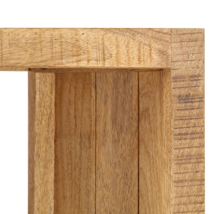 bogreol 40 x 30 x 175 cm massivt mangotræ