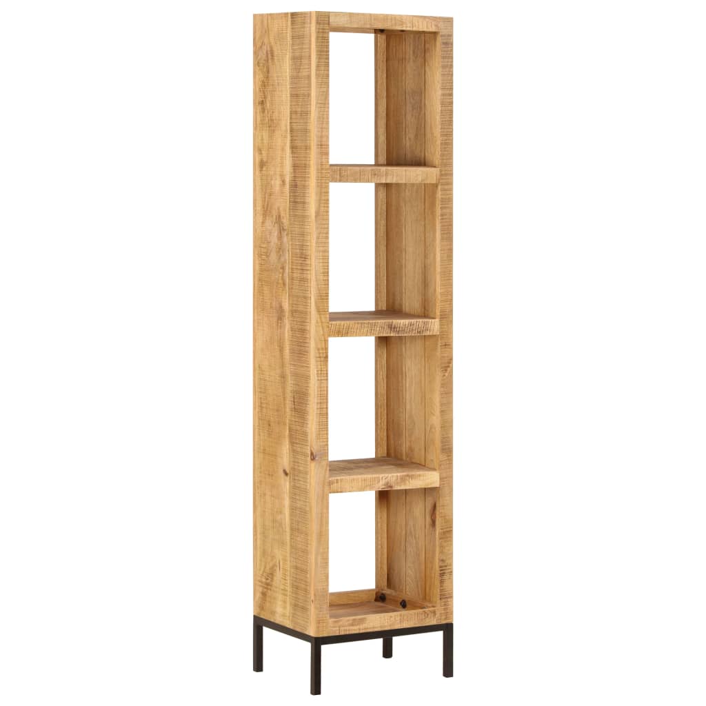 bogreol 40 x 30 x 175 cm massivt mangotræ