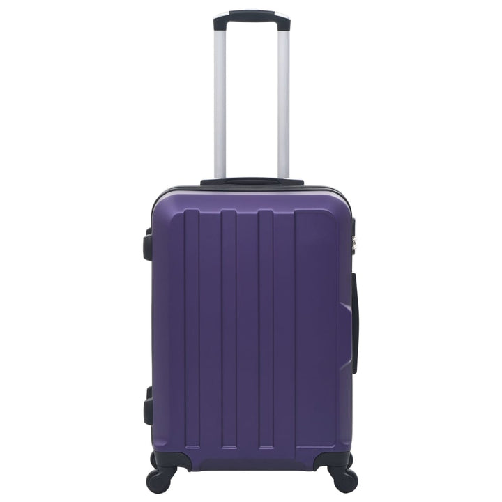 kuffertsæt i 3 dele hardcase ABS lilla