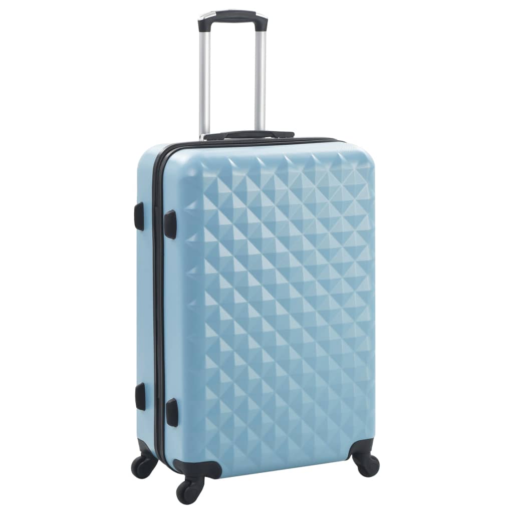 kuffertsæt i 3 dele hardcase ABS blå