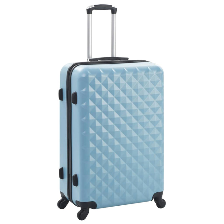 kuffertsæt i 3 dele hardcase ABS blå