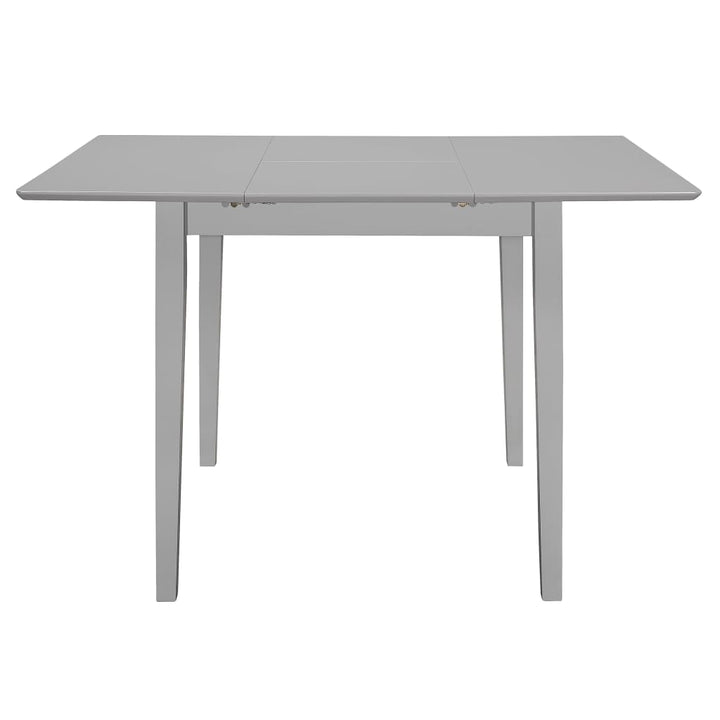 udvideligt spisebord (80-120)x80x74 cm MDF grå