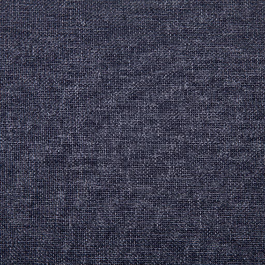 bænk med opbevaringsrum 116 cm polyester mørkegrå